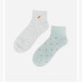 High Quality In stock Soft Women Embroidered Short Ankle Socks Socks